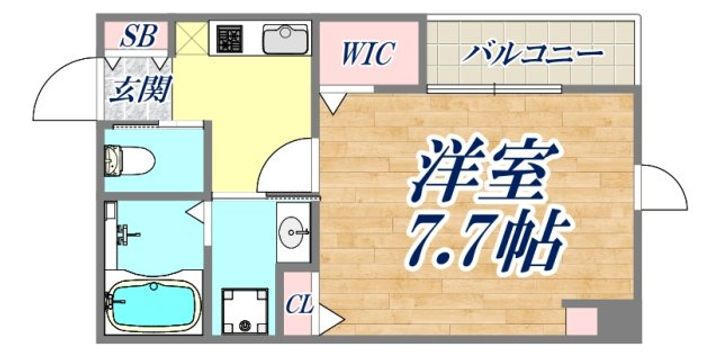 ブロード東灘深江駅前レジデンスの間取り