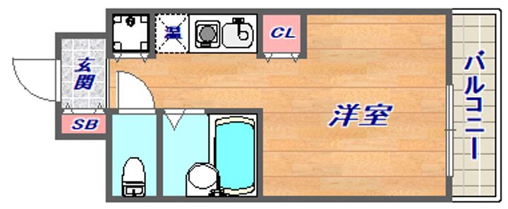 アージュ・リベルテ本山の間取り