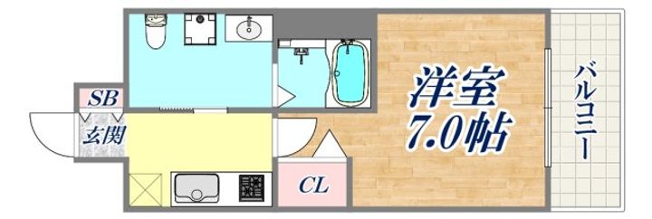 グルーブariaトアロードの間取り