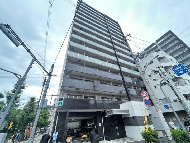 エスリードレジデンス神戸兵庫駅前の外観