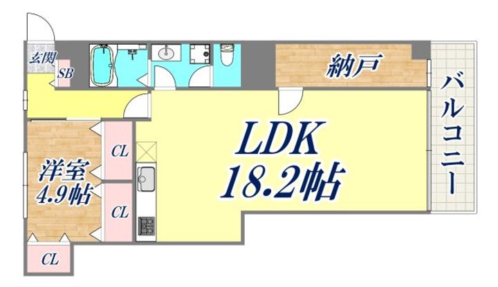 ライブタウン翠光の間取り