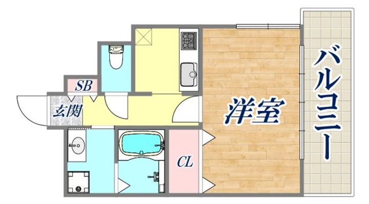 コンフォート・トーユーの間取り