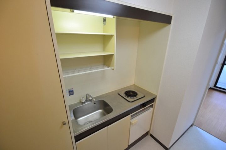 普茶マンションのキッチン