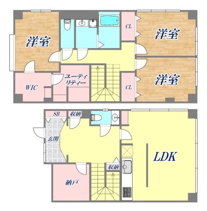 ロイヤル山芦屋の間取り