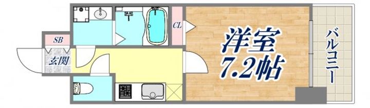 シルス東灘深江の間取り