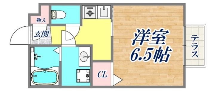 J・グランデ神戸谷上の間取り
