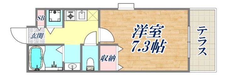 コンフォートカナヤの間取り