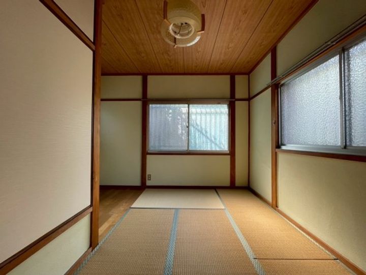 口ノ川貸家の寝室