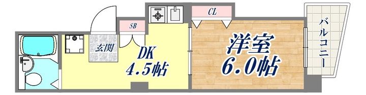 ハイツ緑山の間取り