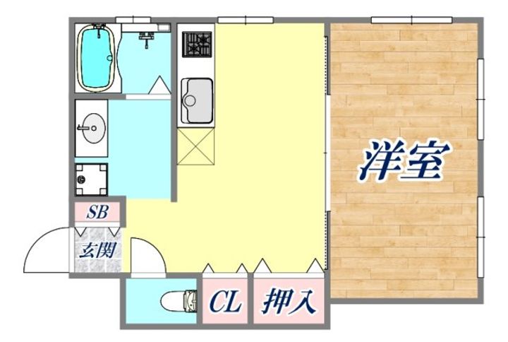 ベガ王子公園の間取り
