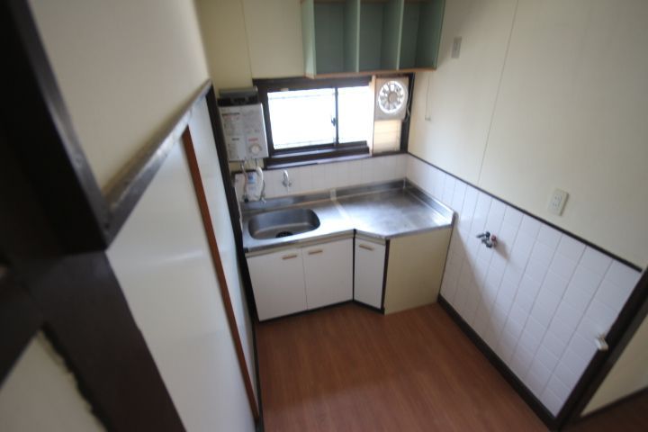 楠丘マンションC棟のキッチン