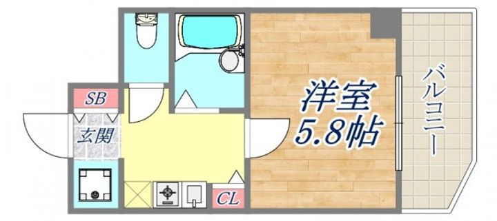 ランドマークシティ神戸西元町の間取り