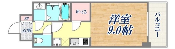 ファーストフィオーレ神戸ピアチェーレの間取り