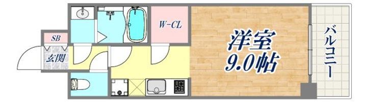 ファーストフィオーレ神戸ピアチェーレ の間取り