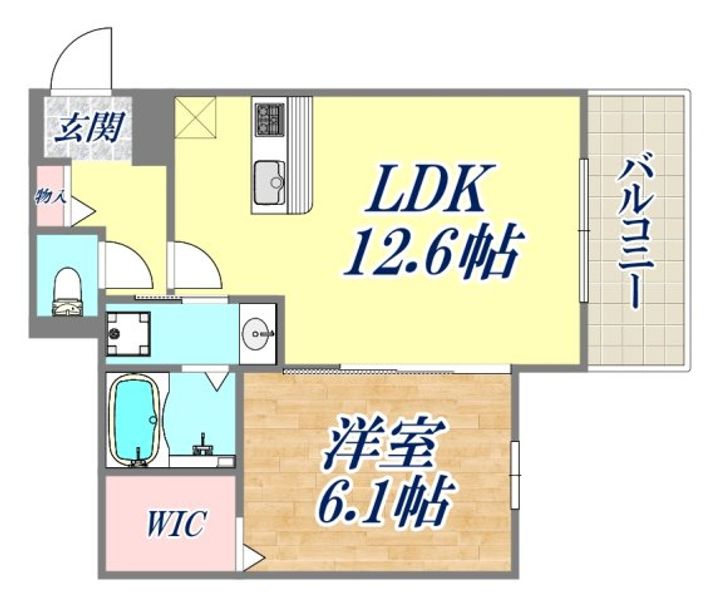 バレンティアの間取り