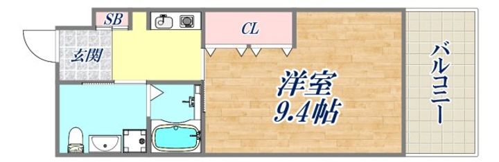 アルバ谷上の間取り