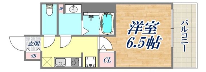 ファーストフィオーレ神戸湊町の間取り