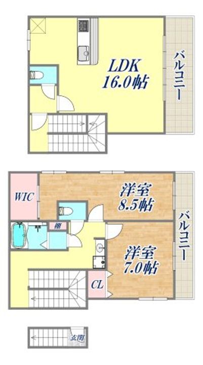 御崎ビルの間取り
