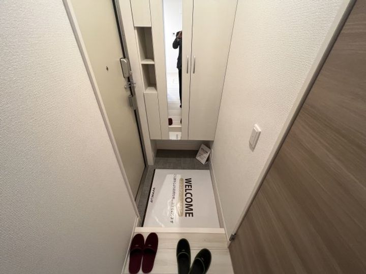 メルベーユの玄関