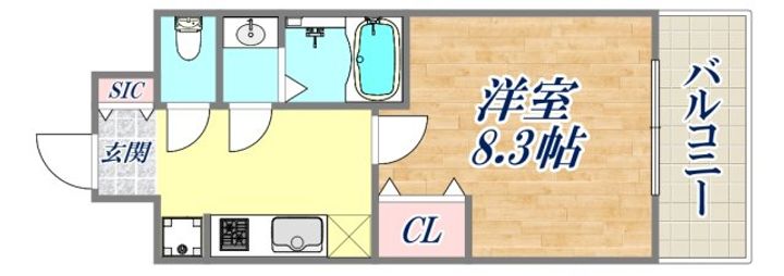 ファーストフィオーレ東灘の間取り
