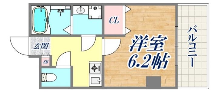 ラムール六甲山ノ手の間取り