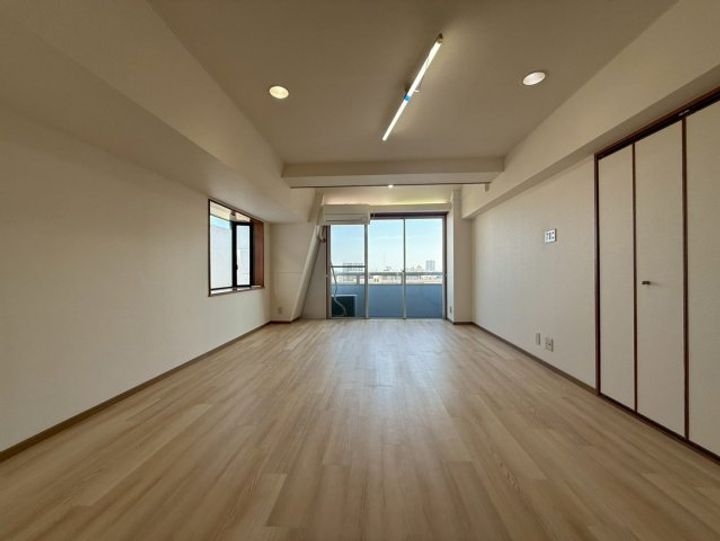 ブリリアント新神戸の居間