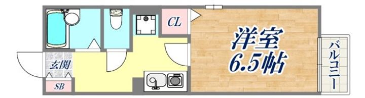 トゥインクル谷上の間取り