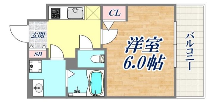 クオーレ神戸山手の間取り