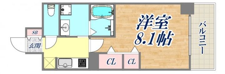 リバーサイド苅藻川の間取り