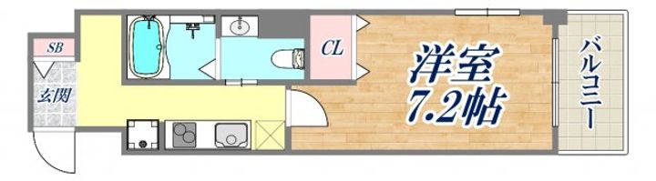 アルファレガロ兵庫の間取り