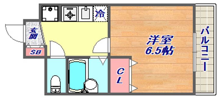 大栄・ラメールの間取り
