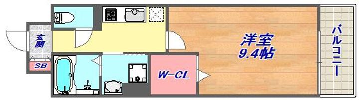 シュロス フォン コウナンの間取り