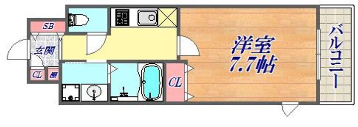 ピアグレース神戸の間取り