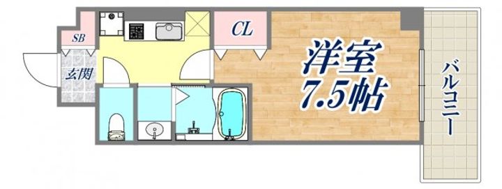 マ・メゾン・ド・スマの間取り