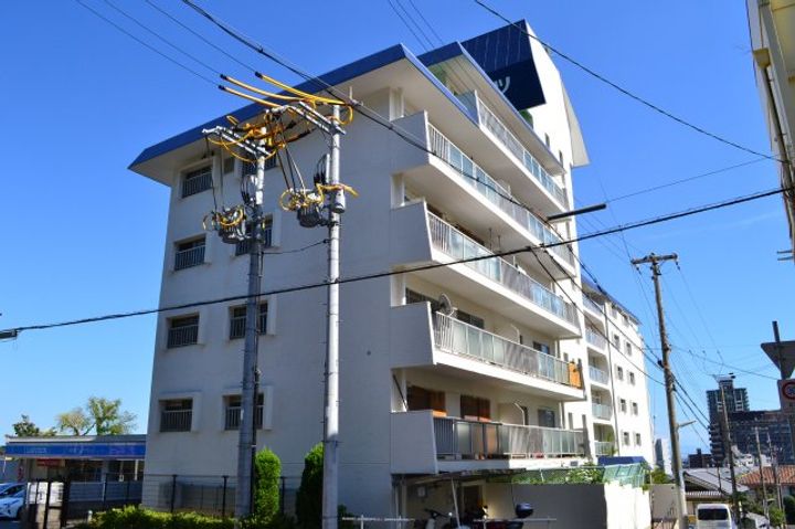 諏訪山スカイハイツの外観