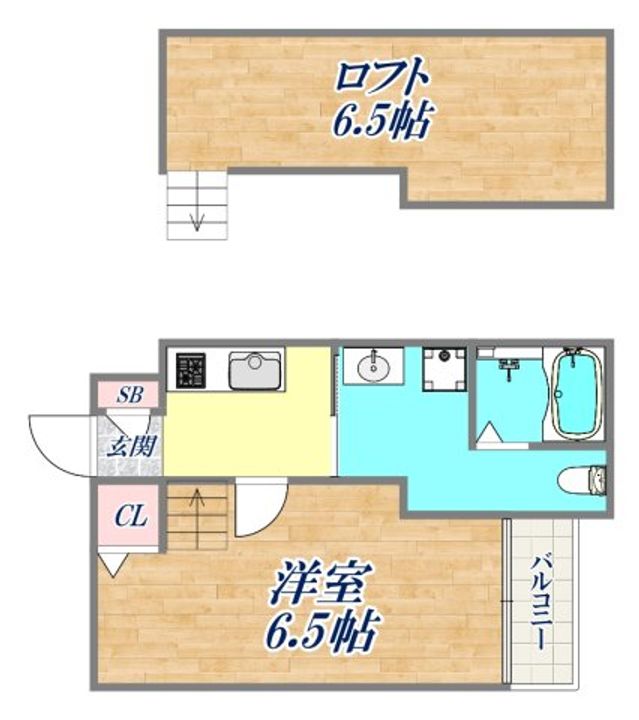 エルマールの間取り