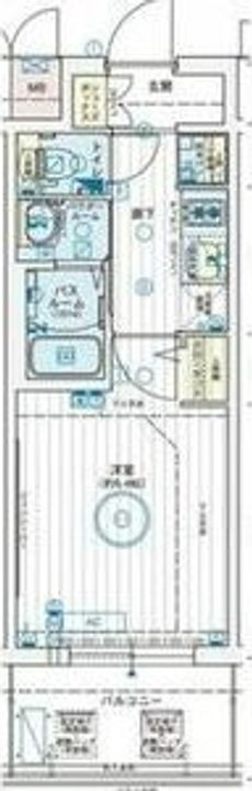 エステムコート神戸ステーションウィズの間取り