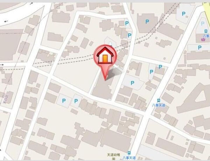 愛知県名古屋市天白区八事天道(マンション)の賃貸物件316の地図