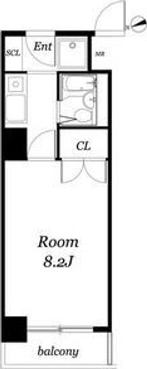 愛知県名古屋市天白区八事天道(マンション)の賃貸物件316の間取り