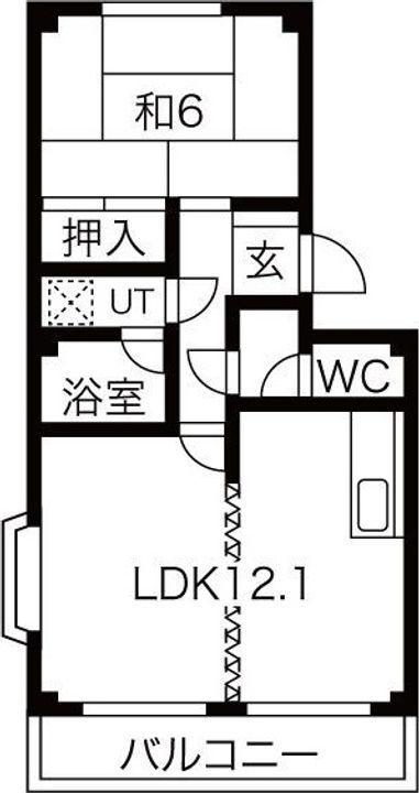 プラーティノの間取り