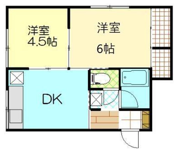 エステートけやき101の外観