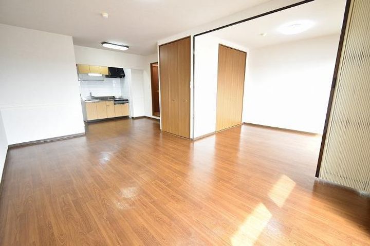 メゾン・ド・ノア飯島302の居間