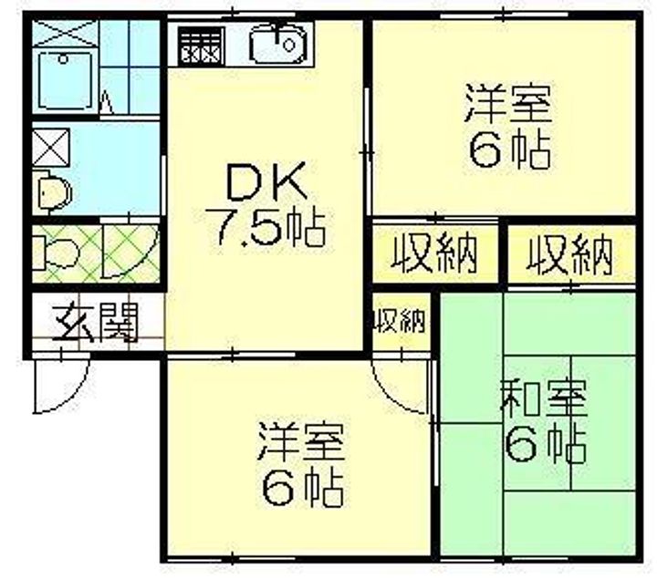 ロイヤルパレス朝倉102の外観