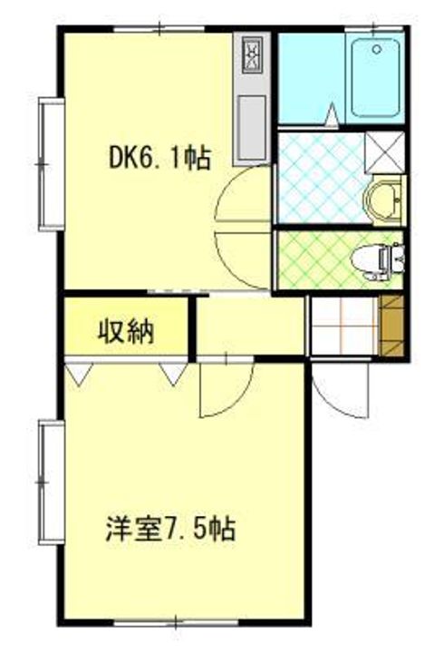 メゾンド菅原三八  E105の外観