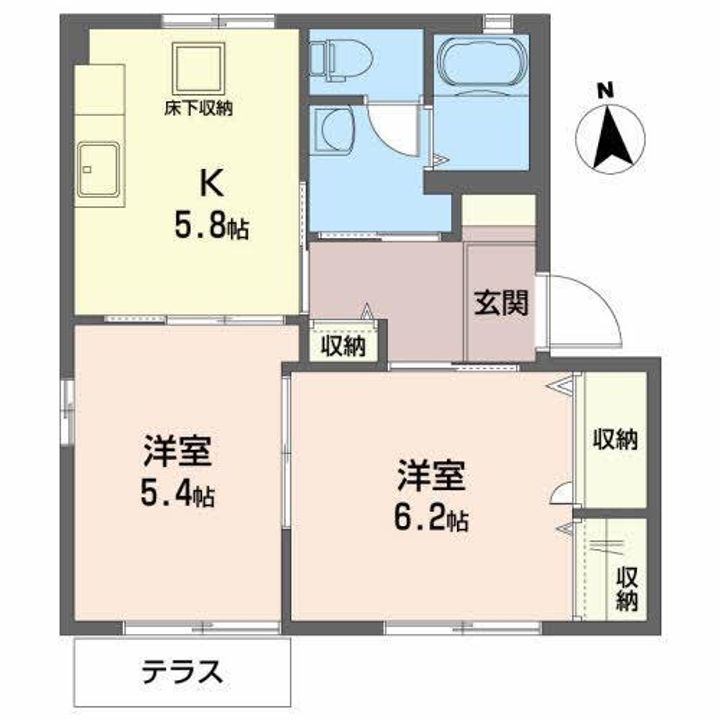 インナーバレーの外観