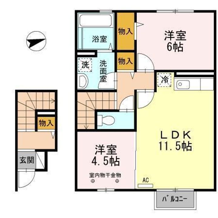 ウェストパレス2の外観