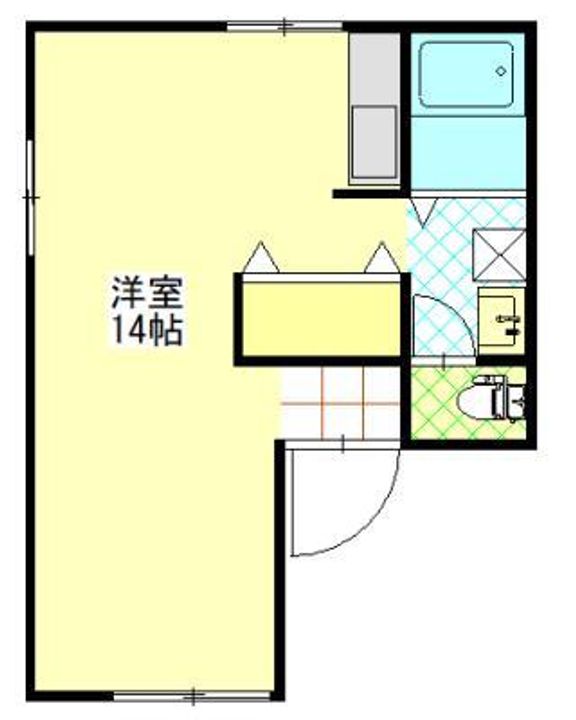 レジデンス桑原B101の外観