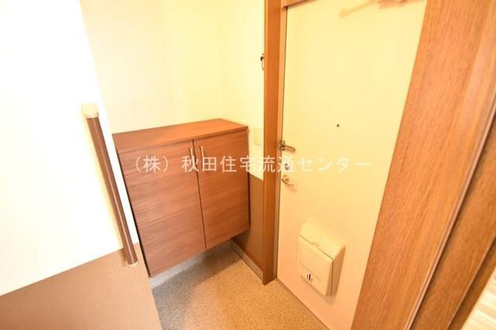 パークハイムⅡ103の玄関