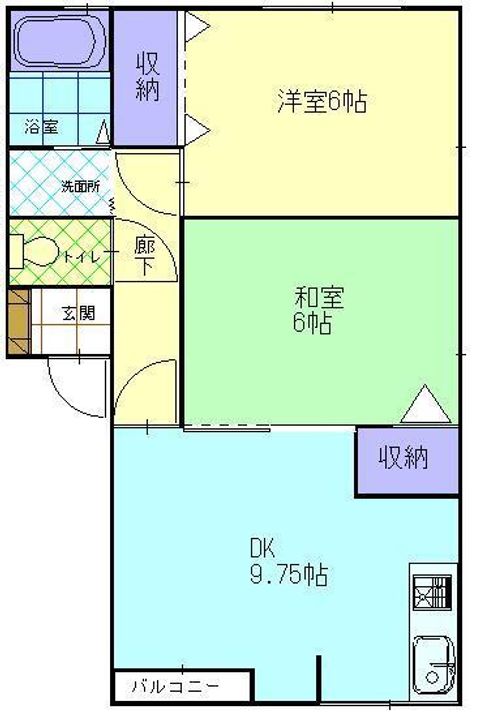 ヴィラージュサガA15の外観