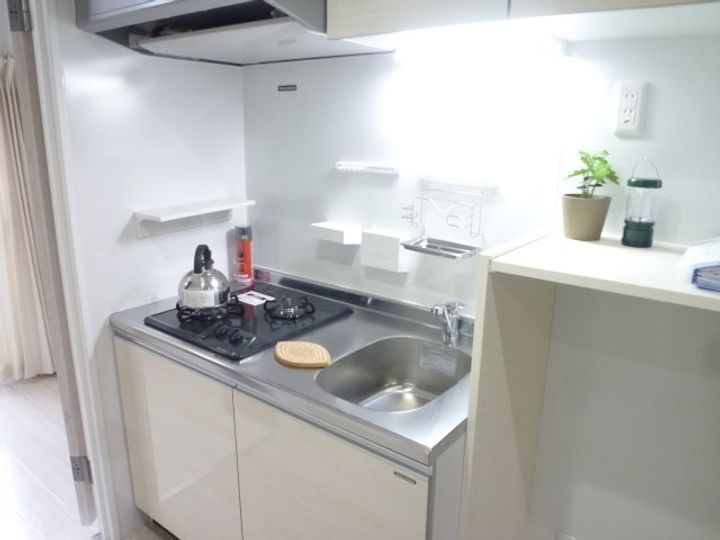 大阪府堺市中区深井沢町(マンション)の賃貸物件のキッチン